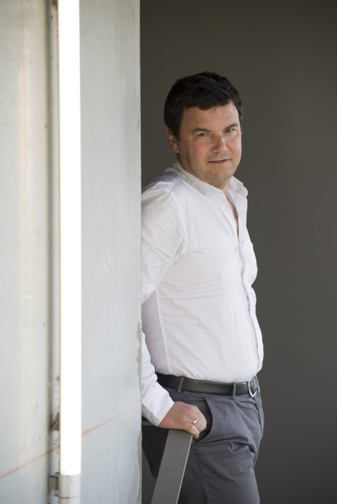 Article sur Thomas Piketty de Lily M. et Salomé L., représente la classe de TES3